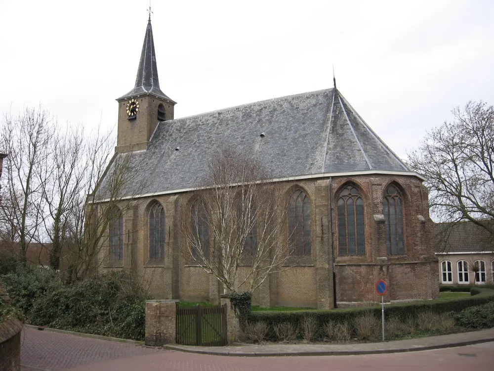 De kerk van Heenvliet, aan de Kerkweg