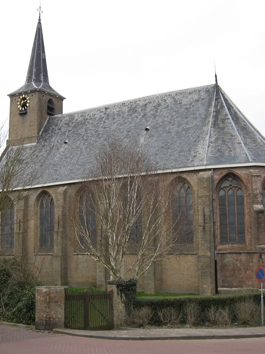 De kerk van Heenvliet, aan de Kerkweg